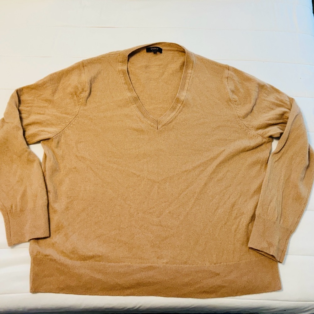 Quince Mongolian Cashmere V-Neck